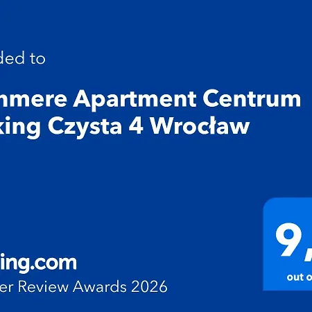 Apartment Cashmere Centrum Parking Czysta 4